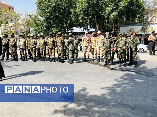 تشییع پیکر شهید ایمان وحیدی در آشخانه