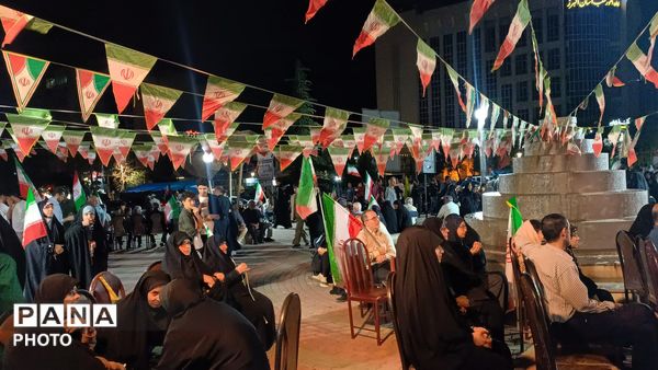 تجدید میثاق مردم استان البرز با رهبر معظم انقلاب در هشتادو پنجمین شب 