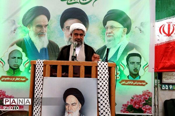 نماز جمعه و مراسم قیام ۱۵خرداد در محمدآباد شهر جوادآباد