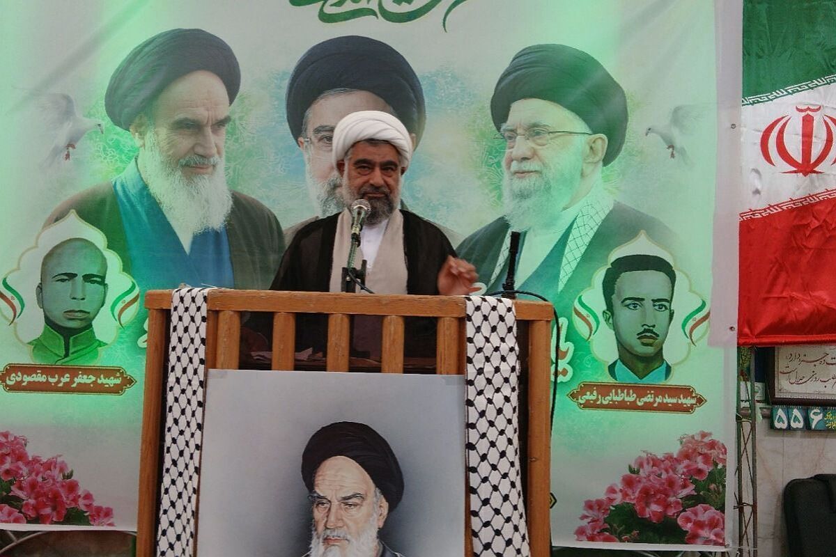 نماز جمعه و مراسم قیام ۱۵خرداد در محمدآباد شهر جوادآباد