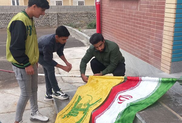 مدارس شهرستان صالح آباد عزادار سید مقاومت