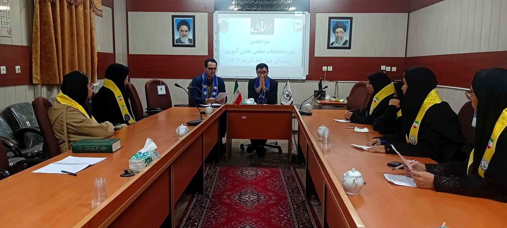 سیزدهمین دوره انتخابات مجلس شورای دانش آموزی در خلیل آباد