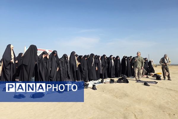 حضور فرهنگیان ناحیه دو شهرری در اردوی معنوی راهیان نور 