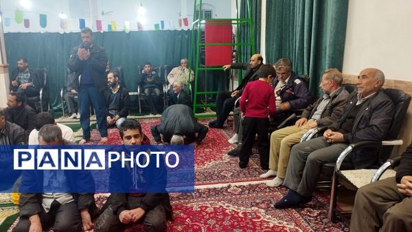 مراسم عید مبعث در مسجد النبی خلیل آباد