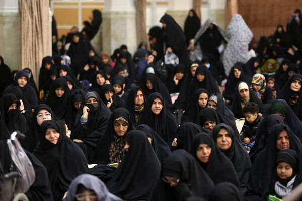 مراسم عزاداری سالروز وفات حضرت زینب در حرم بانوی کرامت