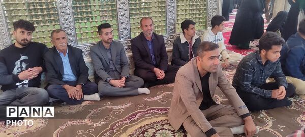 مراسم عزاداری شهادت قائد امت در روستای شیرمرد