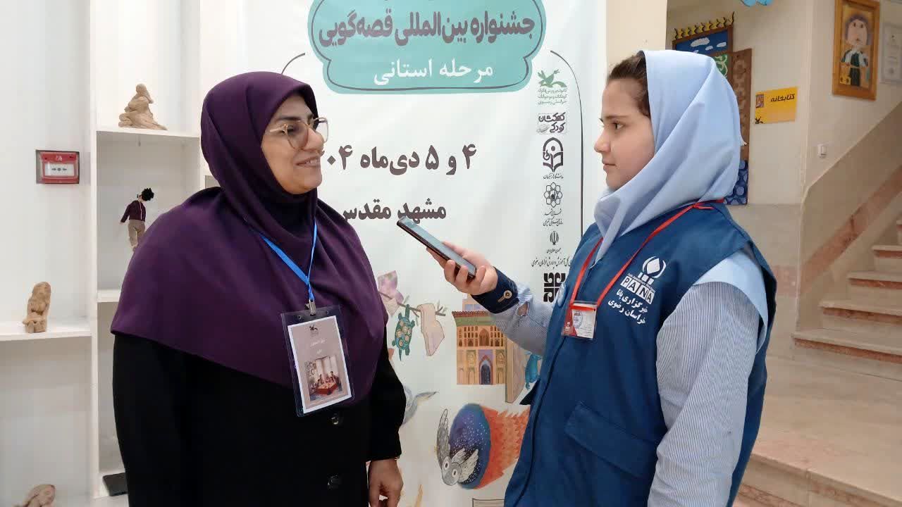 نوجوانان ستاره‌های جشنواره قصه‌گویی بودند