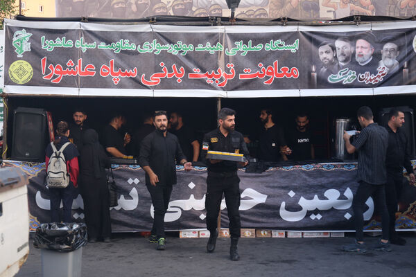 روز اول موکب علمدار کربلای سپاه عاشورای تبریز