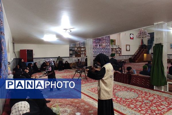 اجتماع عزاداران شهدای راه خدمت در مسجد جامع شهر بار 