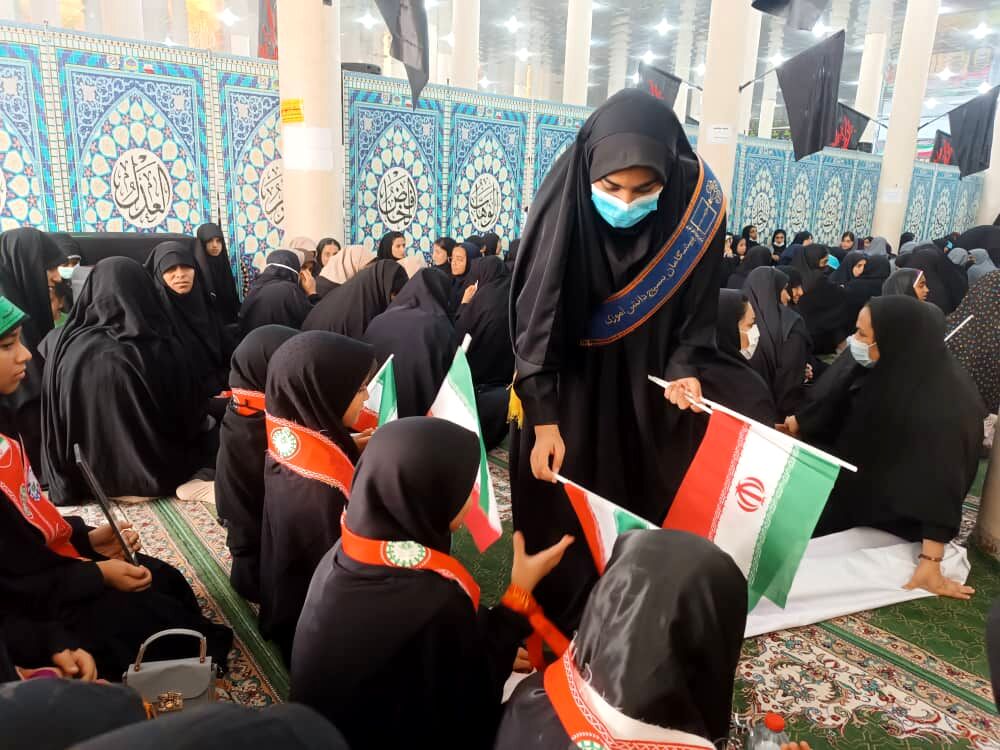 فریاد استکبار ستیزی دانش آموزان در حمایت از مظلومان