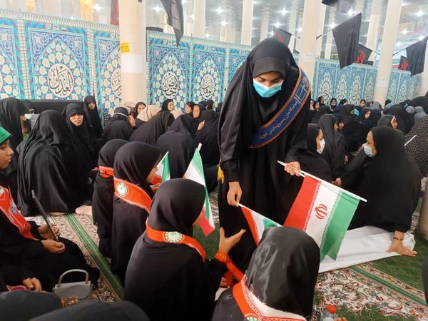 فریاد استکبار ستیزی دانش آموزان در حمایت از مظلومان
