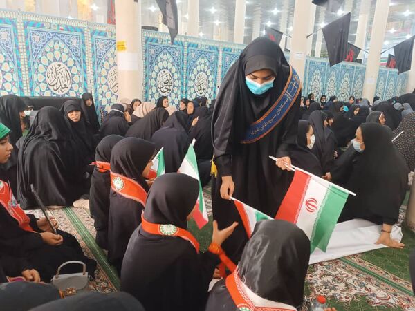 فریاد استکبار ستیزی دانش آموزان در حمایت از مظلومان