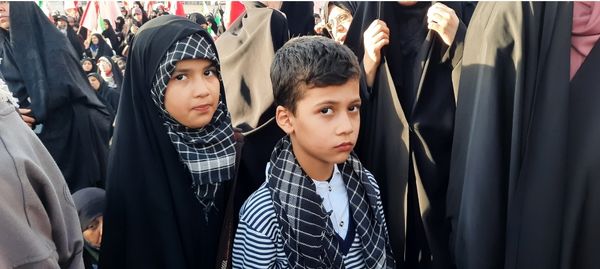 حماسه حضور مردم در حمایت از طرح نور حجاب و عفاف در مشهد