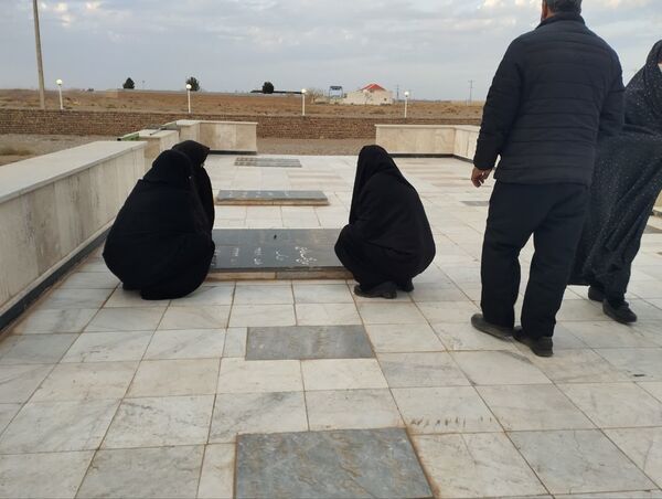 مراسم پرفیض دعای ندبه در امامزاده روستای مهدی آباد خلیل آباد