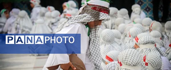 سوگواره هیئت سقایی (العطش) در حرم مطهر پیام‌آور واقعه عاشورا به ایران