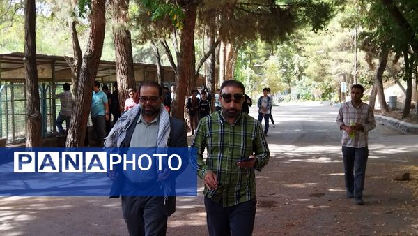 بازدید دانش آموزان پایه دهم دبیرستان شاهد ابوذر غفاری از سد اردوگاه باغرود 