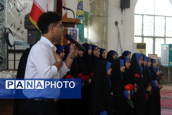 بزرگداشت مقام معلم در نماز جمعه گلوگاه 