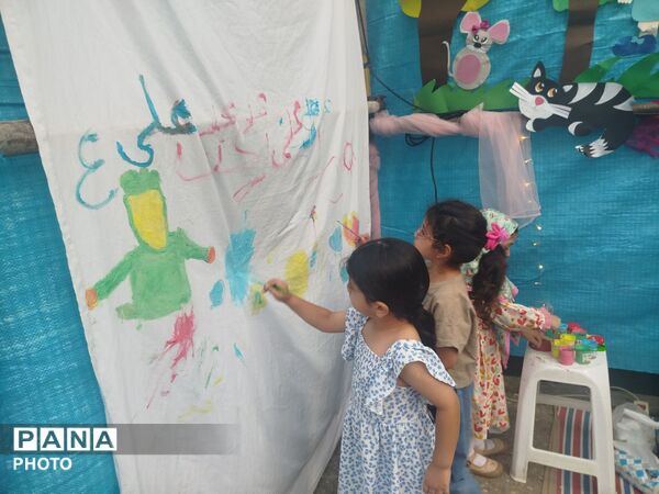 مهمانی بزرگ عید غدیر در گلوگاه 