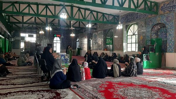 مراسم باشکوه ختم صلوات به مناسبت میلاد پیامبر (ص) در مسجد امام سجاد (ع) شازند