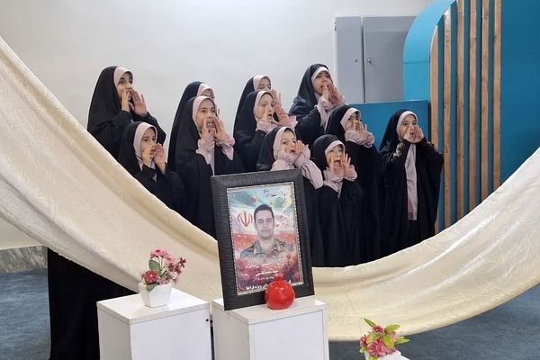 مراسم جشن هیات ریحانه الحرم سازمان دانش‌آموزی قم