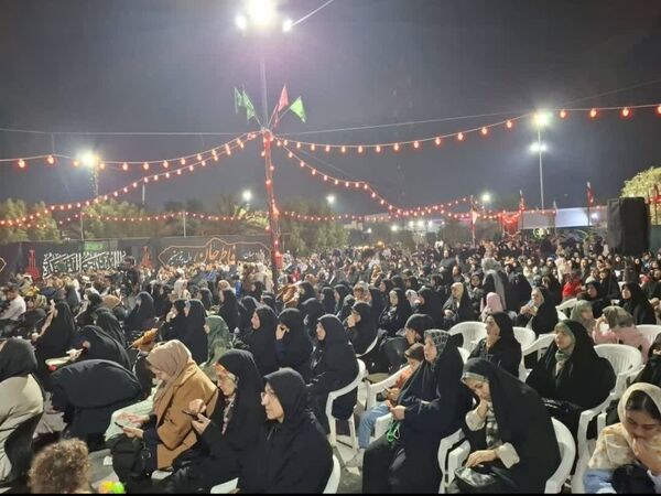 نخستین سالروز تدفین شهید گمنام شهرک شهید تندگویان شهرستان جم