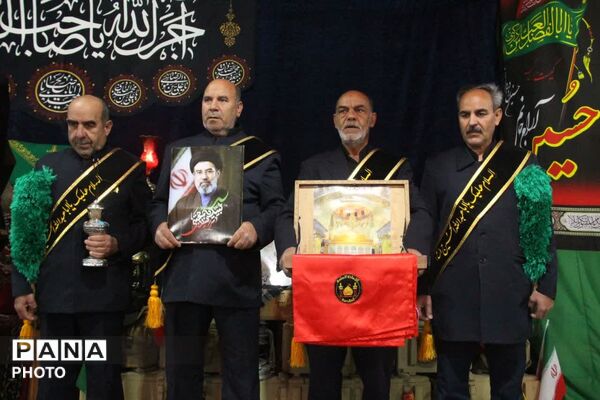 مراسم گرامیداشت شهید جنگ رمضان، امیرمحمد جعفریان در یزد