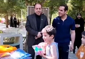 شادی و هیجان دانش آموزان قمی در جشنواره ورزشی شهر پویا 