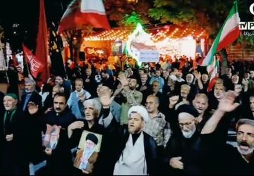 حضورِ پرشور در سوگِ رهبر شهید و پیمان دوباره با شهدا