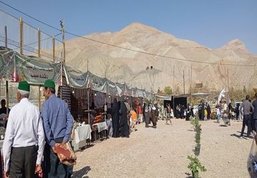افتتاح نمایشگاه محصولات محلی و صنایع دستی