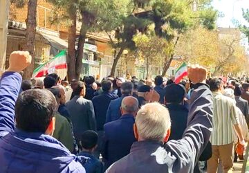 حضور مردم اسفراین در راهپیمایی روز جهانی قدس