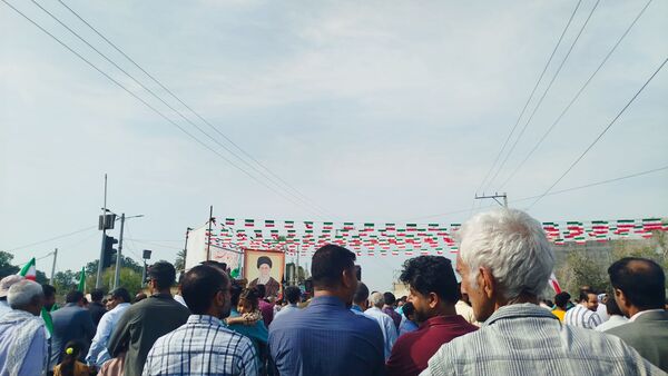 راهپیمایی ۲۲ بهمن در میناب