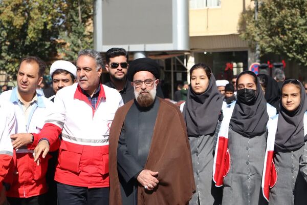 راهپیمایی با شکوه ۱۳ آبان ماه در شهرستان آباده
