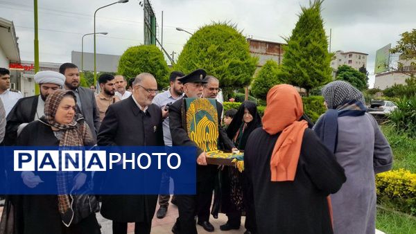 کاروان زیر سایه خورشید، به دیار نور رسید