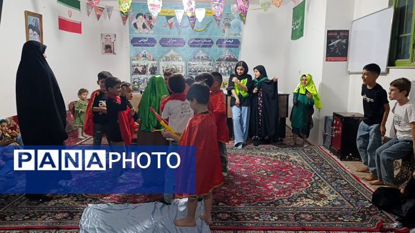 برپایی مهد آدینه نور در مسجد صاحب الزمان آشخانه 