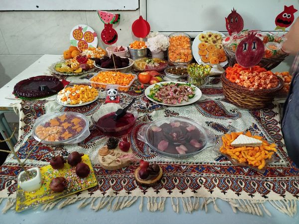 یلدای شیرین در دبستان شهید نجفی فدافن
