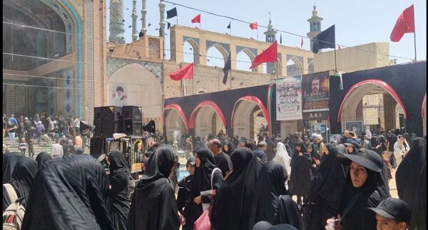 دل‌های جامانده، گرد حرم سلطان علی(ع) در مشهد اردهال به شور افتادند