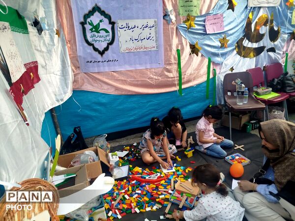 مهمانی بزرگ عید غدیر در گلوگاه 