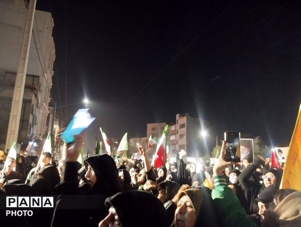 راهپیمایی باشکوه  مردم منطقه سیدی 