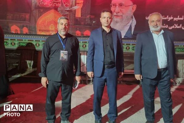 دانشگاه آزاد شهرستان قدس میزبان استقبال از حاضران در مراسم وداع و تشییع امام شهید امت