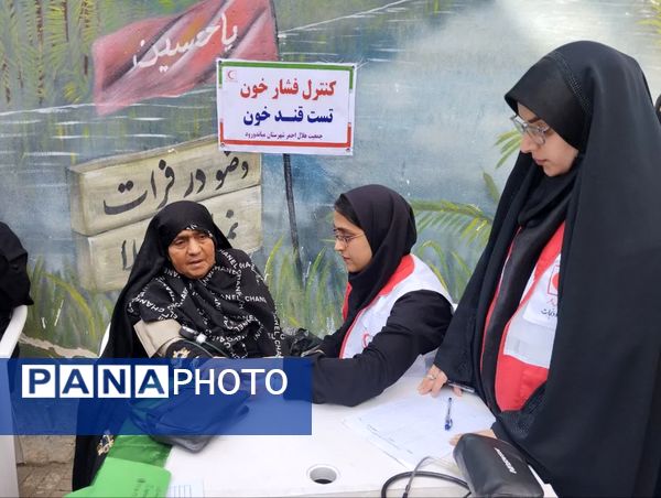 تشییع پیکر شهید مدافع امنیت در میاندورود 