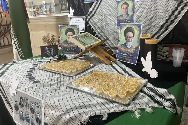 برپایی موکب به‌مناسبت سالروز شهادت رئیس جمهور و همراهان در دبیرستان شاهد 16