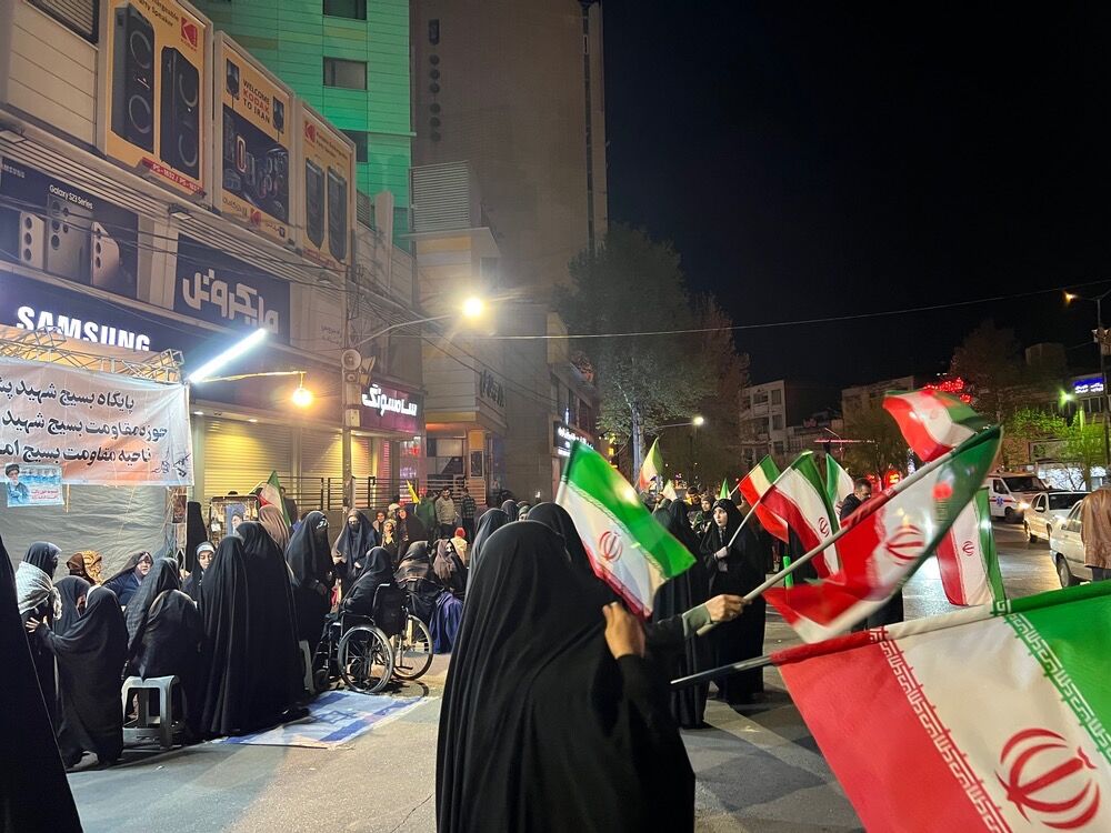 موکب پایگاه بسیج شهید پشنگ‌زاده در اجتماعات مردمی