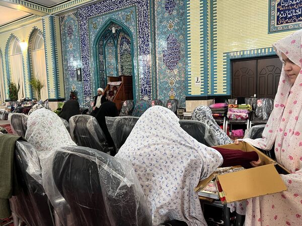 اعتکاف دانش‌آموزی مسجد امیرالمومنین صوفیان