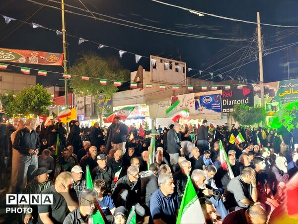 مراسم عزاداری شب دوم محرم در اجتماعات فردیس