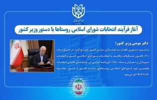 آغاز فرآیند انتخابات شورای اسلامی روستاها 