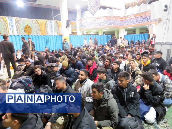 اعزام کاروان راهیان نور از مدارس متوسطه دوم پسرانه منطقه پردیس 