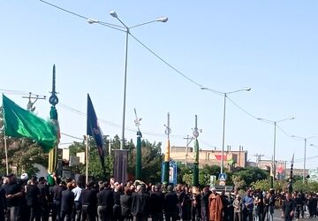 مراسم روز عاشورا در شهر عشق آباد