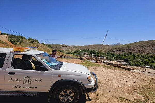 شیوع بیماری زنگ زرد در مزارع گندم و جو در روستاهای دهستان سنگر شهرستان فاروج