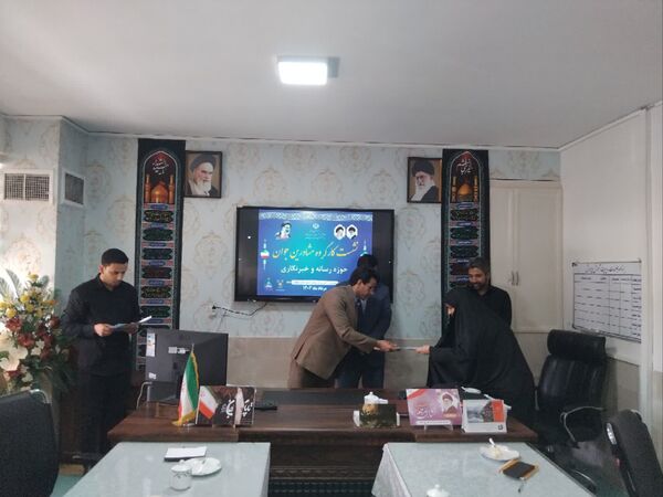 تجلیل از خبرنگاران پانا شهرستان خواف