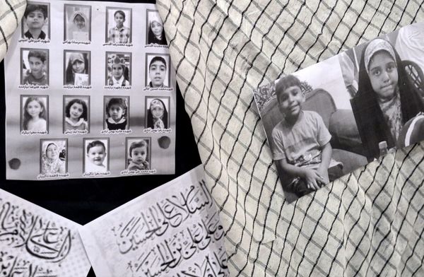 گردهمایی کودکان عاشورایی در گلوگاه 